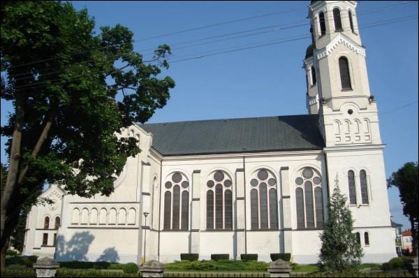 Augustów. Catholic church of the Sacred Heart of Jesus