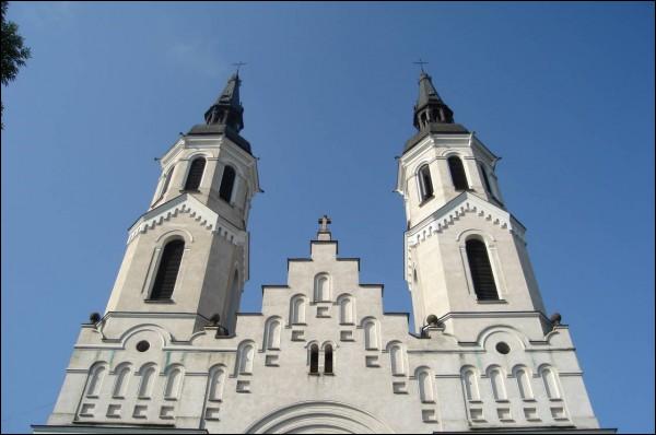Augustów. Catholic church of the Sacred Heart of Jesus