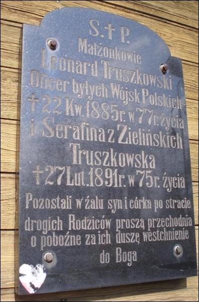 Augustów. Kaplica grobowa Truszkowskich