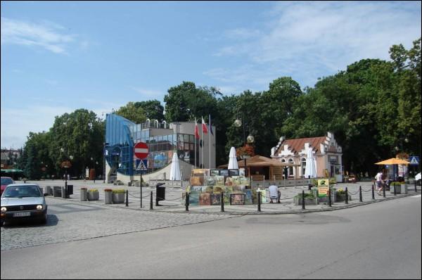Augustów.  Market square