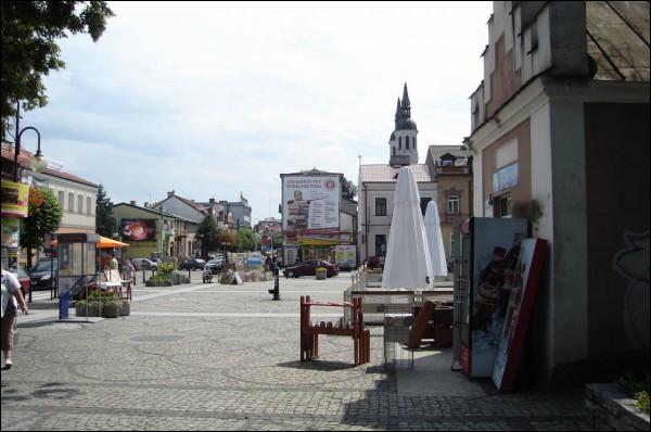 Augustów.  Market square