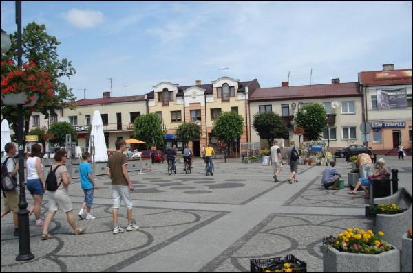 Augustów.  Market square