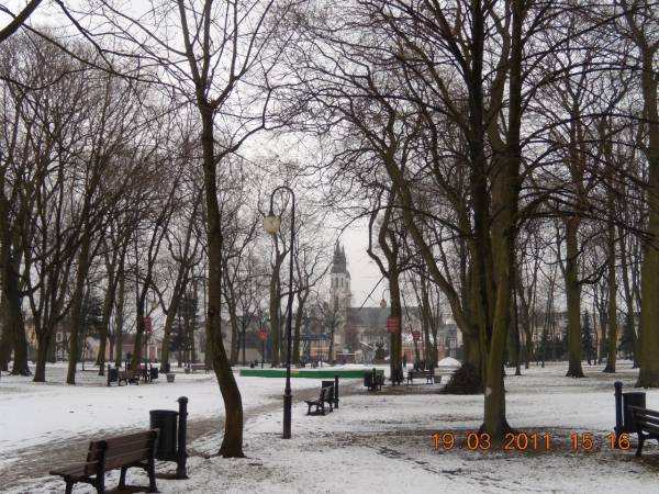 Augustów.  Market square