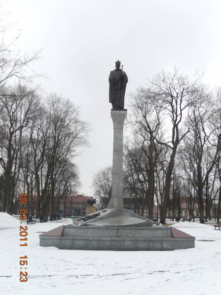 Augustów.  Market square