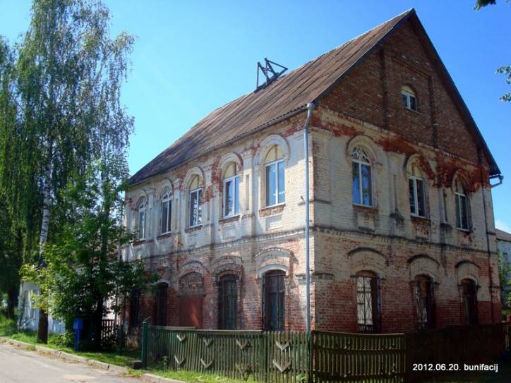 Dzisna. Zabudowania XIX - pocz.  w. 