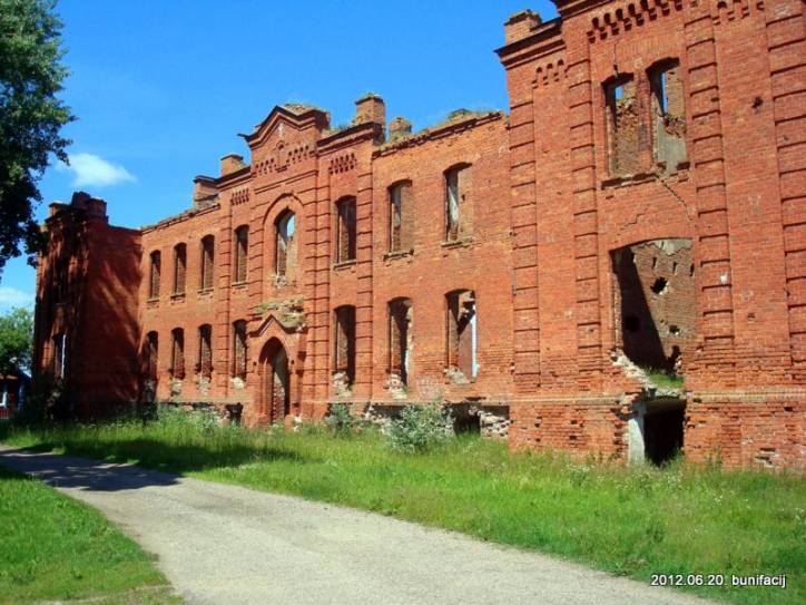 Dzisna.  Dawny szpital powiatowy