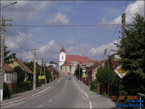Choroszcz. Town streets 