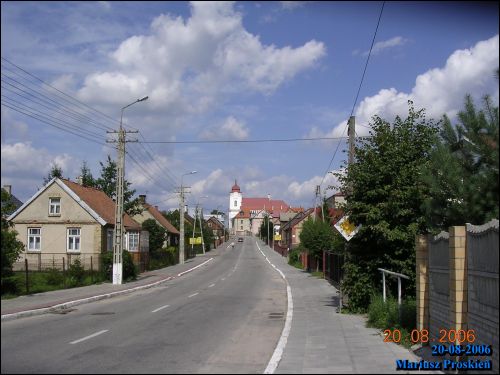 Choroszcz. Town streets 