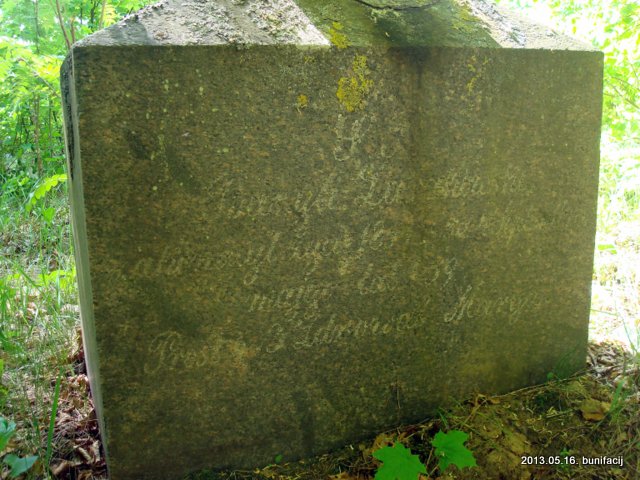  - cemetery Old catholic. 