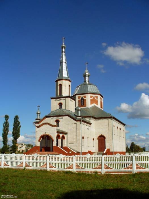Pleščycy. In the village 