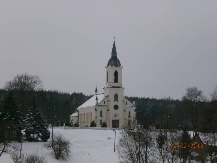  - Catholic church of St. Vincent. View at the church