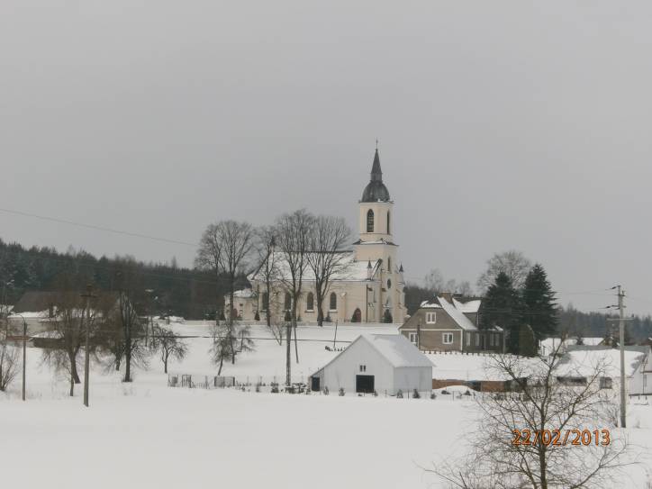 Szudziałowo. Catholic church of St. Vincent