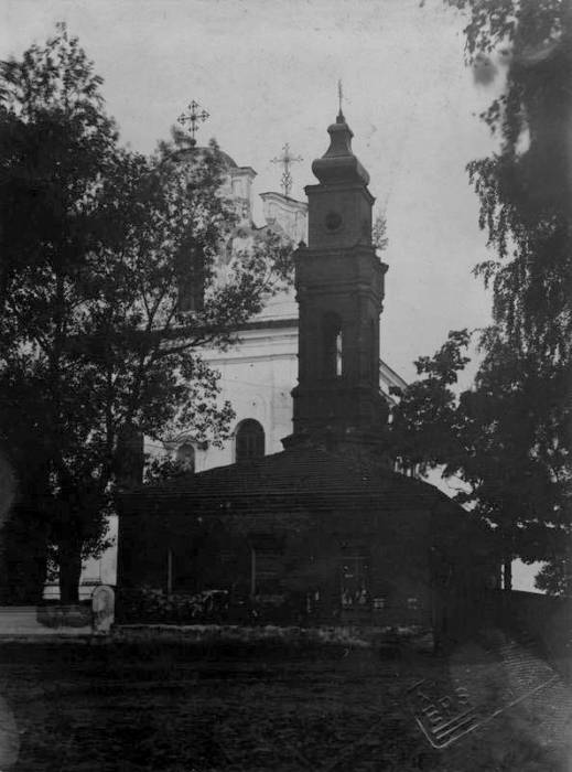 Dzisna. Town at the old photos 