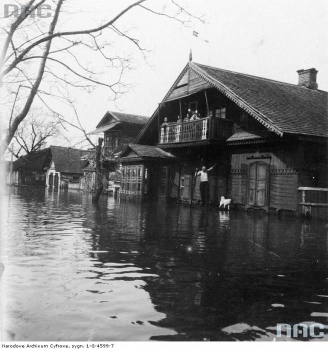 Dzisna. Town at the old photos 