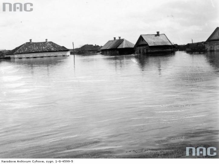 Dzisna. Town at the old photos 