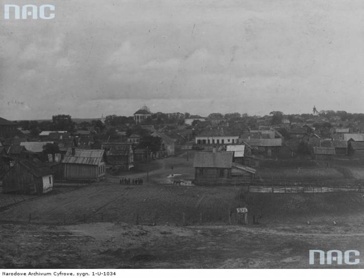 Dzisna. Town at the old photos 