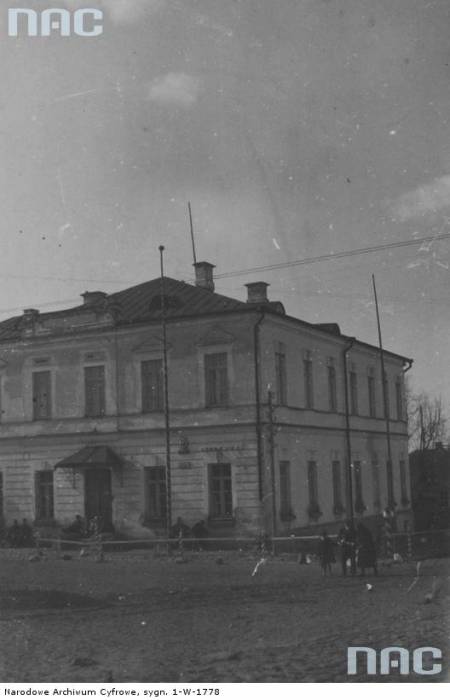 Dzisna. Town at the old photos 