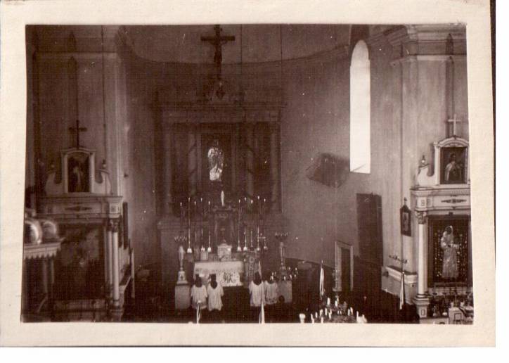 Dzisna. Town at the old photos 