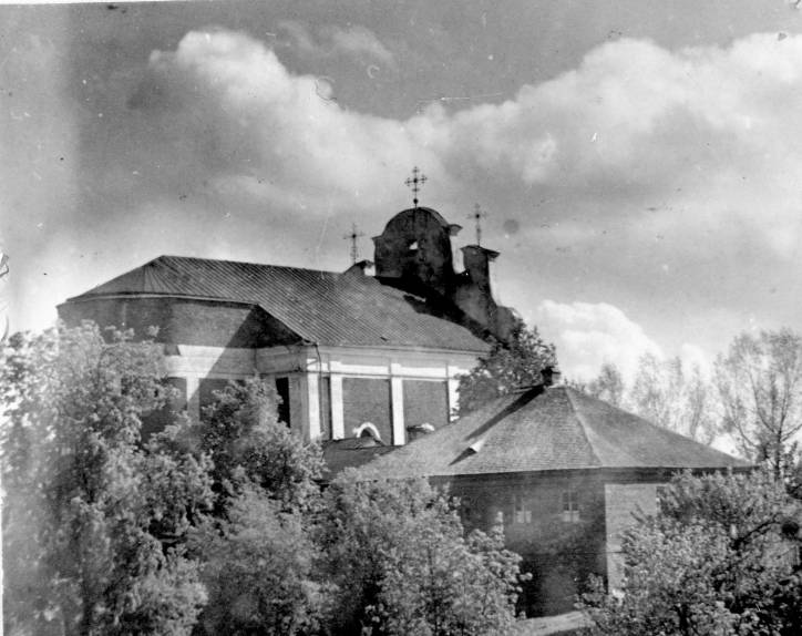 Dzisna. Town at the old photos 