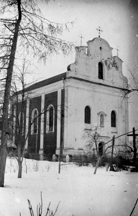 Dzisna. Town at the old photos 