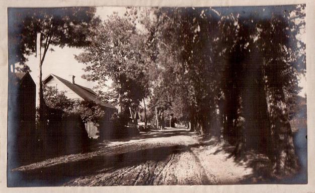 Dzisna. Town at the old photos 