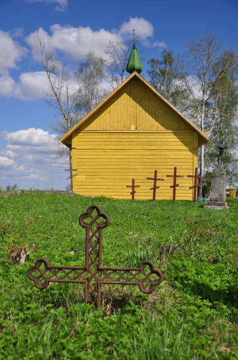 Asinaharadok. Graveyard chapel of St. Uladzimir
