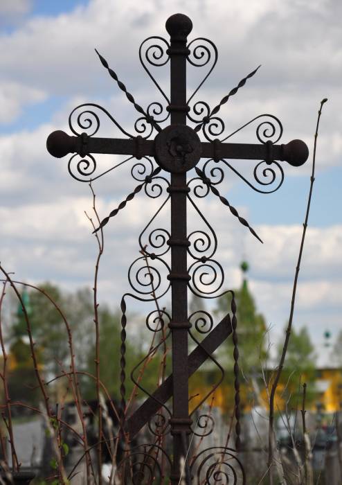 Asinaharadok. Graveyard chapel of St. Uladzimir