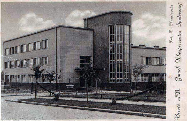 Brest.  Town photos from 1919-1939
