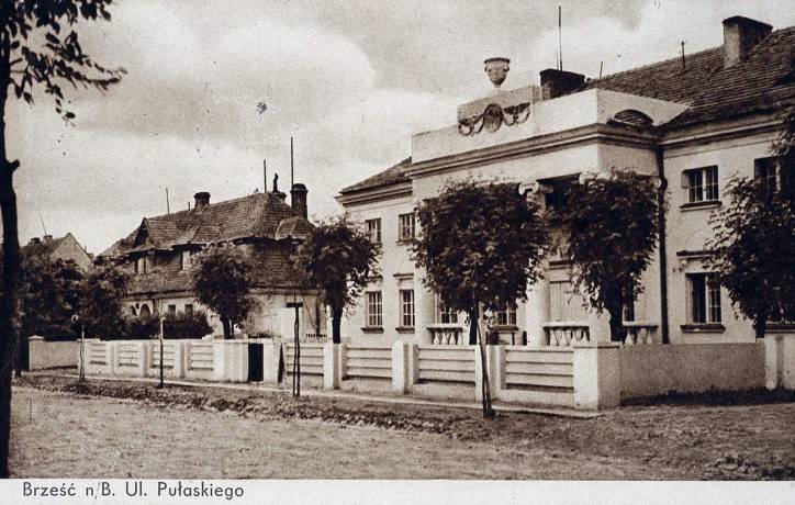 Brest.  Town photos from 1919-1939