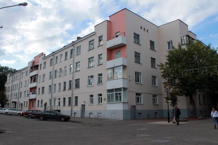 Viciebsk.  Constructivist architecture