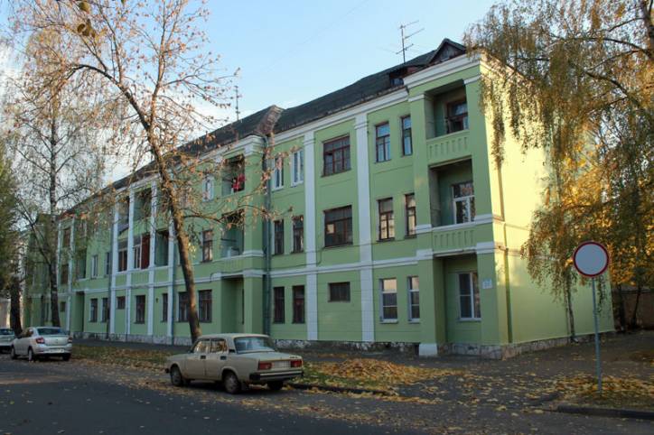 Viciebsk.  Constructivist architecture