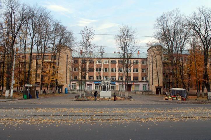 Viciebsk.  Constructivist architecture