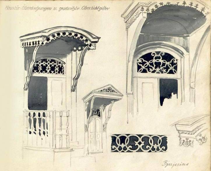 Березино.  Березино на рисунках Curt Sauermilch