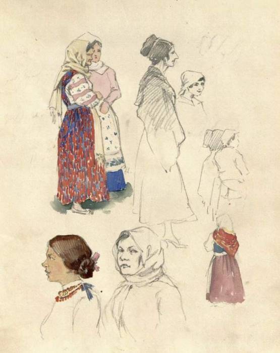 Березино.  Березино на рисунках Curt Sauermilch