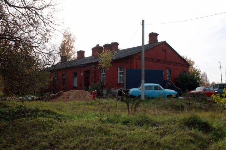 Połack.  The military barracks