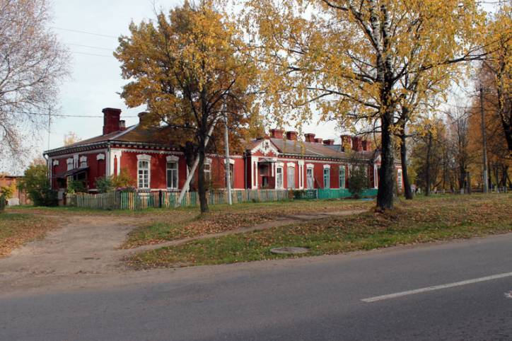 Połack.  The military barracks