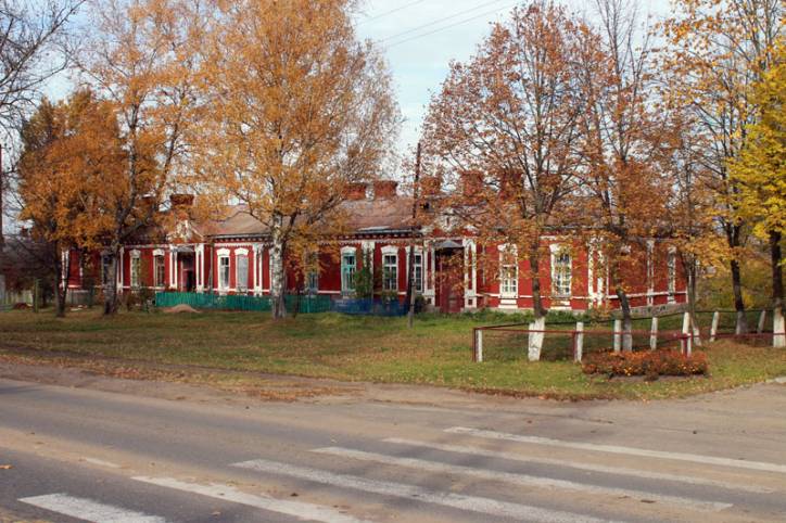 Połack.  The military barracks