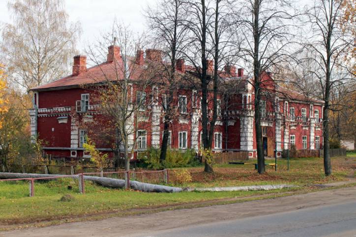 Połack.  The military barracks