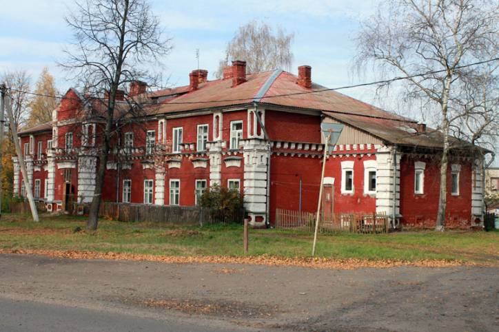 Połack.  The military barracks