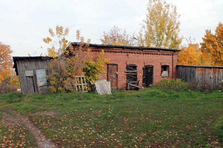Połack.  The military barracks