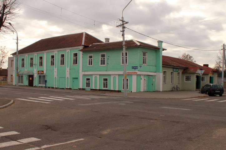 Szkłów. Zabudowania XIX - pocz.  w. 