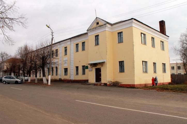 Szkłów. Zabudowania XIX - pocz.  w. 