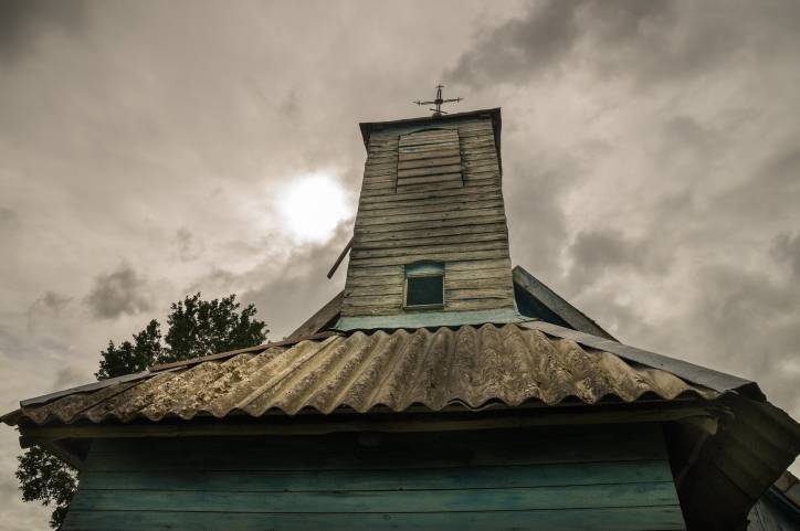Ivašynavičy. Graveyard chapel 