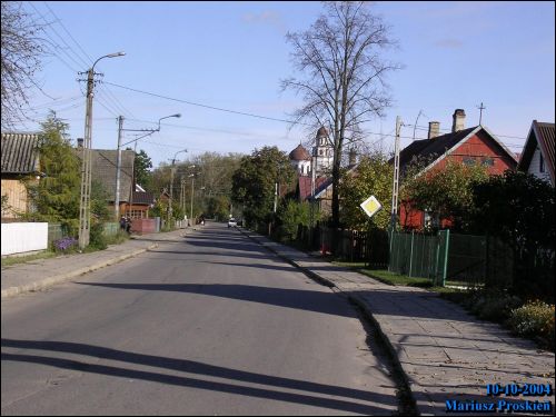 Gródek. Town streets 