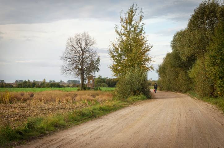 Szczanie. Kapliczka przydrożna 