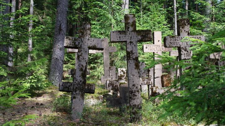 Kałpiaja. Soldierly (WWI) Cemetery 