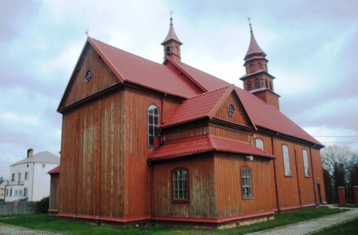 Złotoria. Catholic church of St. Joseph