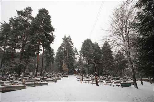 Supraśl. Cmentarz stary prawosławny. Kaplica