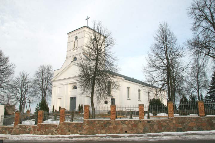 Seirijai. Catholic church of Mother of God of the Scapular