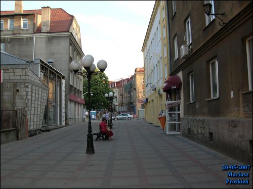  - Town streets . 